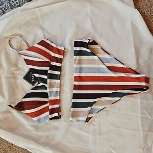 New striped zaful bikini